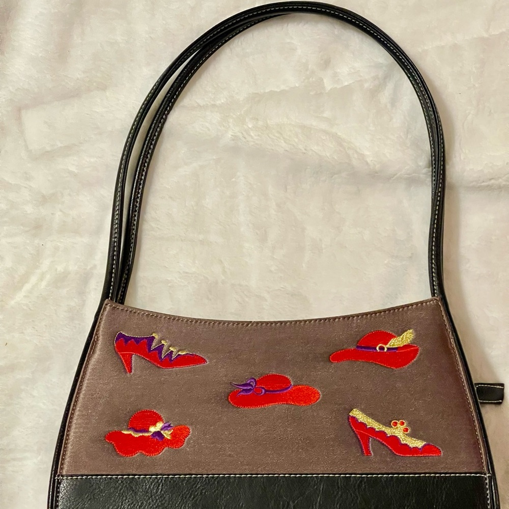VINTAGE “Red Hat Society” Purse Hand Bag